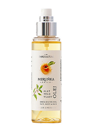 MANUFAKTURA Exkluzivní olej na pleť, tělo & vlasy Meruňka