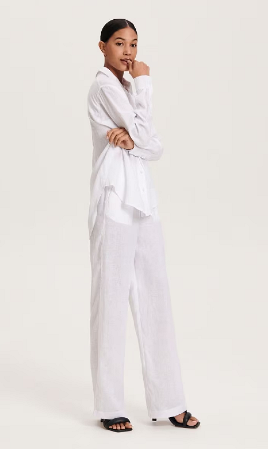 Lněné kalhoty, 999 Kč, Reserved